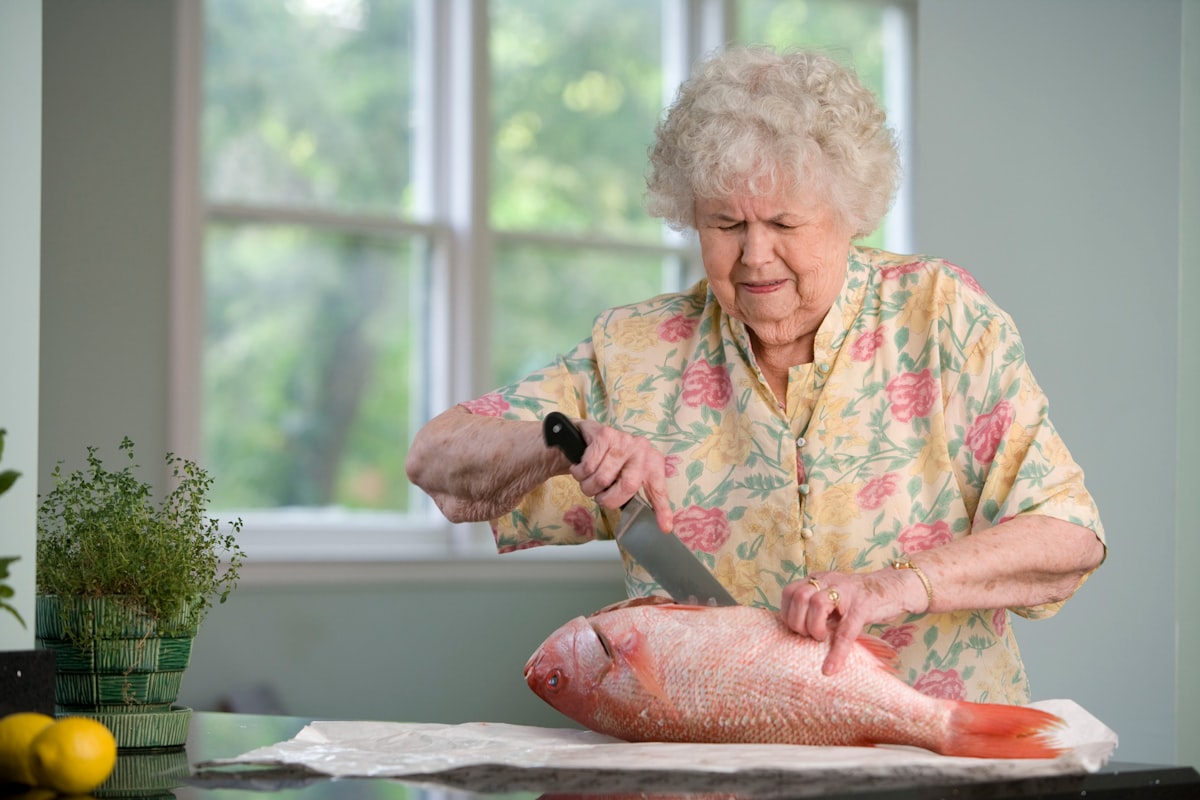 Companion sitting with a senior